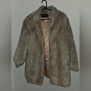 Elegant Faux Fur Coat
